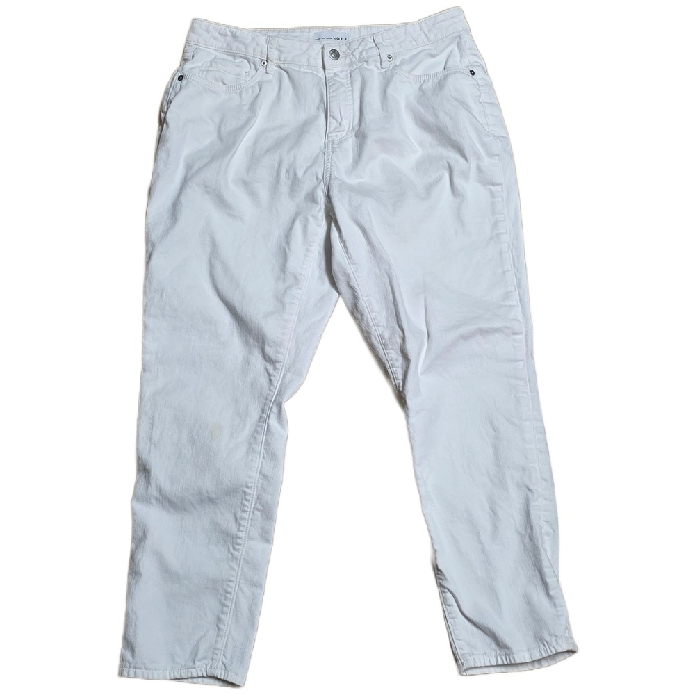 LOFT White Skinny Jeans - Women's Slim Fit